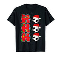 Ho Ho Ho Santa Soccer Ball Gift T-Shirt - Unique Graphic Unisex - T-Shirt, Sweatshirt, Hoodie