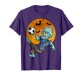 Soccer Zombie Halloween Soccer T-Shirt - Aesthetic Graphic for Adults - T-Shirt, Sweatshirt, Hoodie