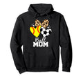 Ball Mom Funny Soccer Softball Mom Hoodie - Aesthetic Graphic for Adults - T-Shirt, Sweatshirt, Hoodie