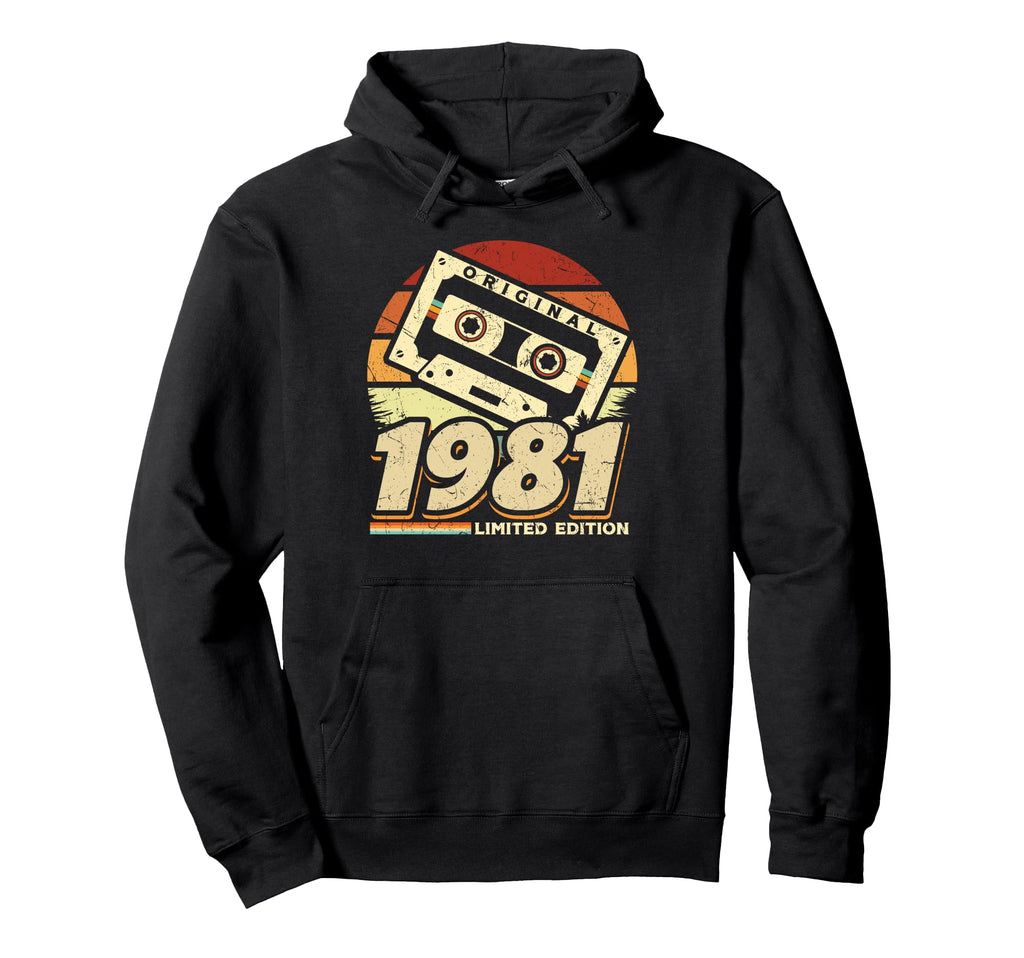 1981 Cassette Tape 45Th Birthday Hoodie - Custom Art Print Unisex - T-Shirt, Sweatshirt, Hoodie