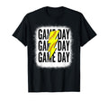 Womens Softball Mom Leopard Game T-Shirt - Casual Everyday Wear Men Women - T-Shirt, Sweatshirt, Hoodie