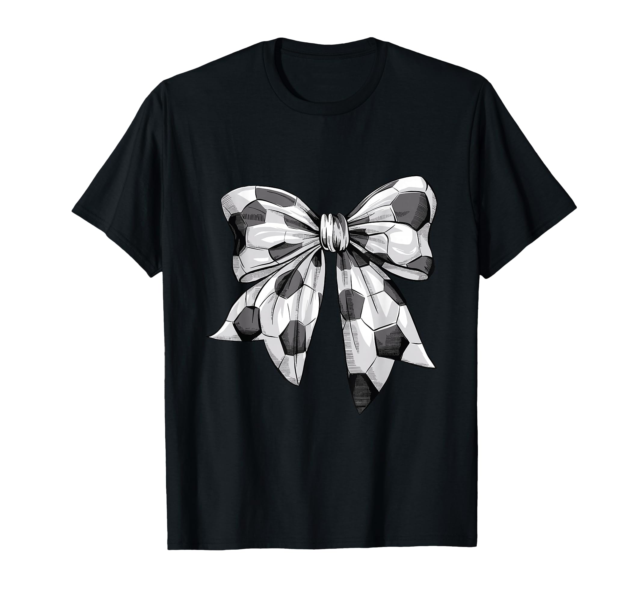 Coquette Bow Soccer Ball Mom Life T-Shirt - Aesthetic Graphic for Adults - T-Shirt, Sweatshirt, Hoodie