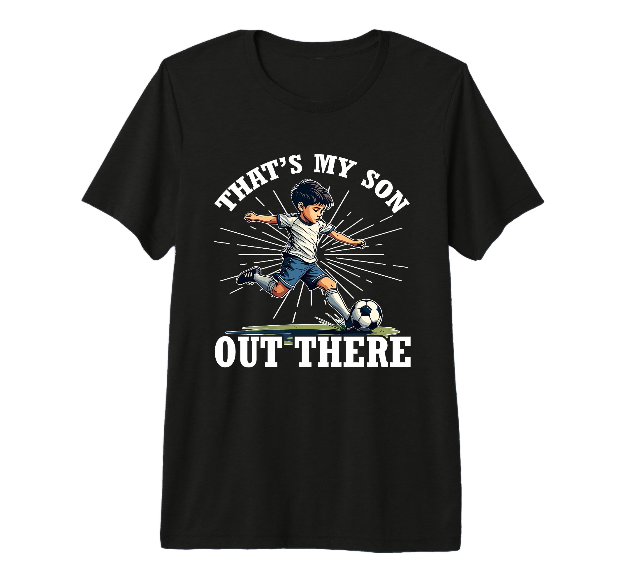Soccer Dad Fathers Day Tri Blend T-Shirt - Trendy Graphic Men Women - T-Shirt, Sweatshirt, Hoodie