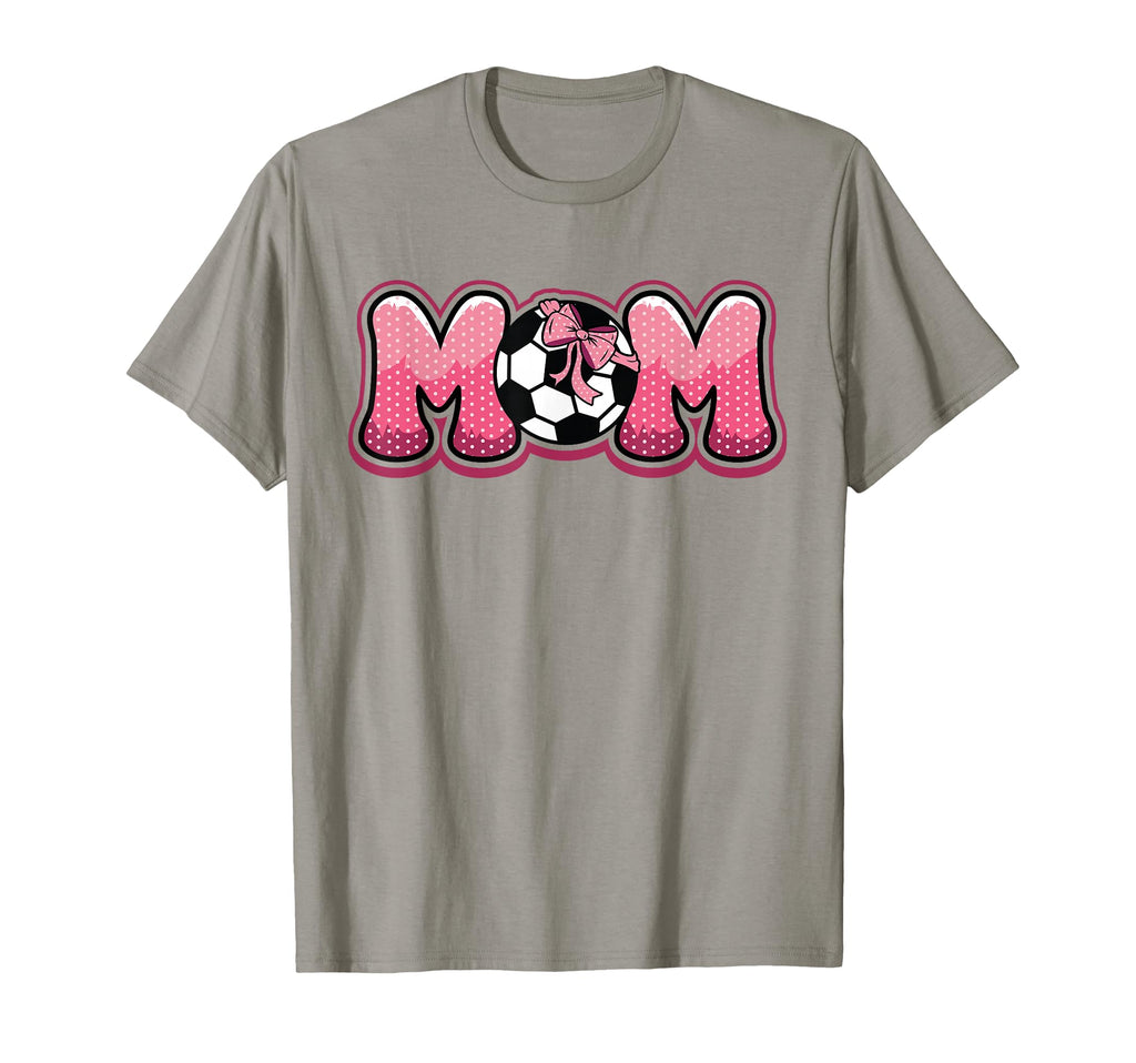 Soccer Mom Coquette Bow Game Day T-Shirt - Streetwear Style for Adults - T-Shirt, Sweatshirt, Hoodie