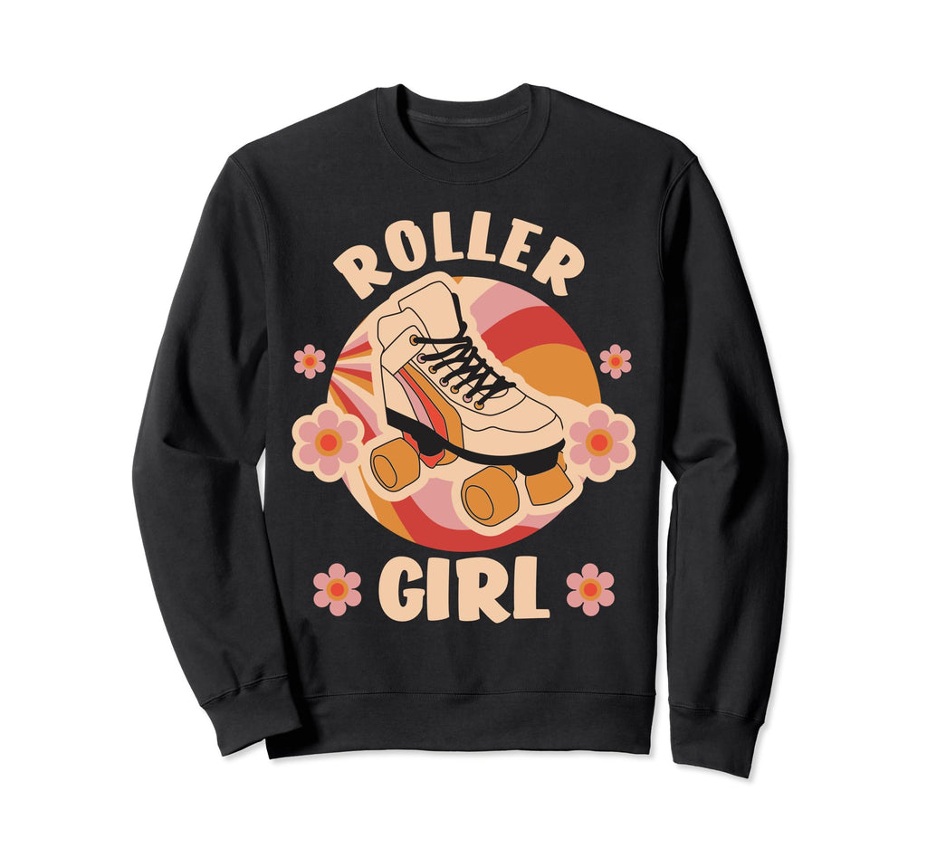 Rollerskates Funny 80S Roller Disco Sweatshirt - Novelty Apparel Men Women - T-Shirt, Sweatshirt, Hoodie