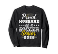 Proud Husband Soccer Senior 2026 Sweatshirt - Unique Graphic for Adults - T-Shirt, Sweatshirt, Hoodie