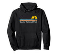 Glacier National Park Souvenirs Biking Hoodie - Trendy Graphic for Adults - T-Shirt, Sweatshirt, Hoodie