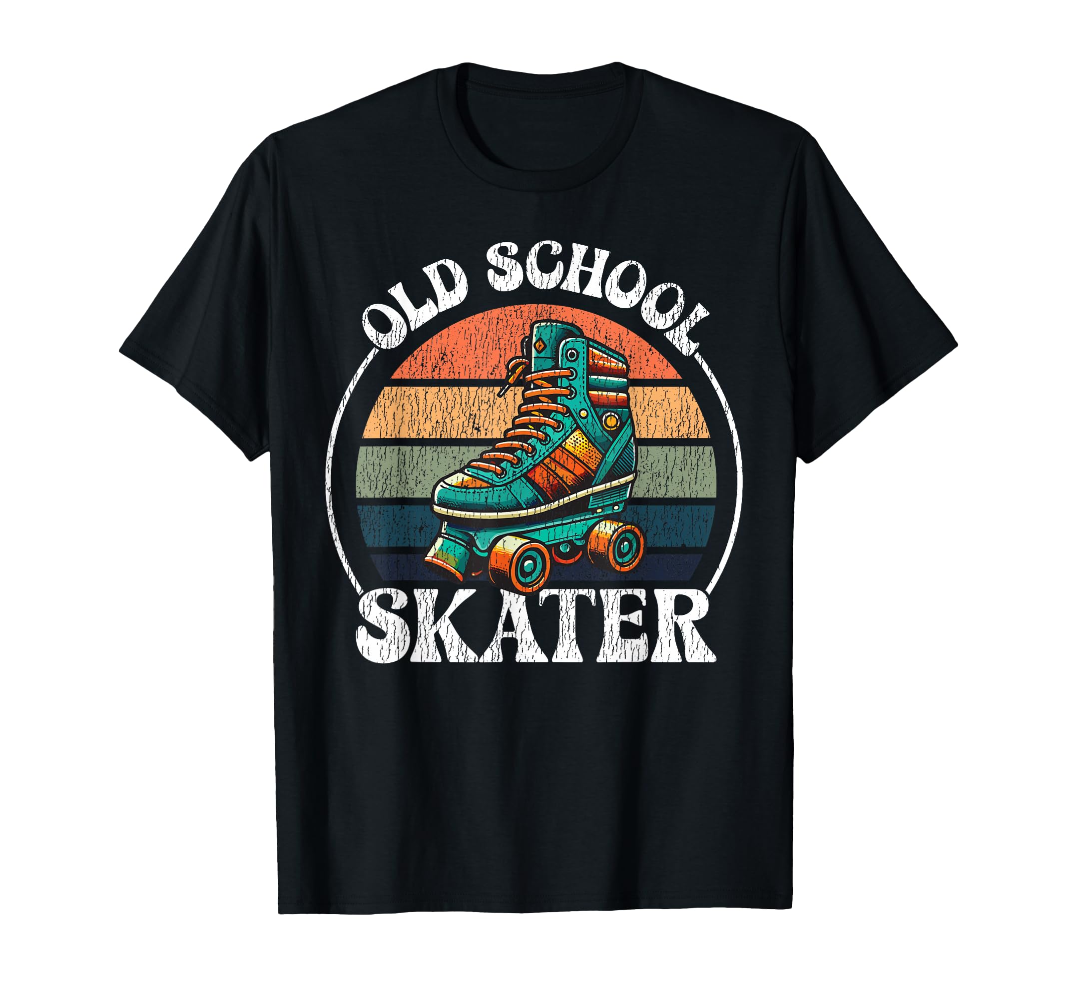 Roller Skating Skate 1970S Old T-Shirt - Streetwear Style Unisex - T-Shirt, Sweatshirt, Hoodie