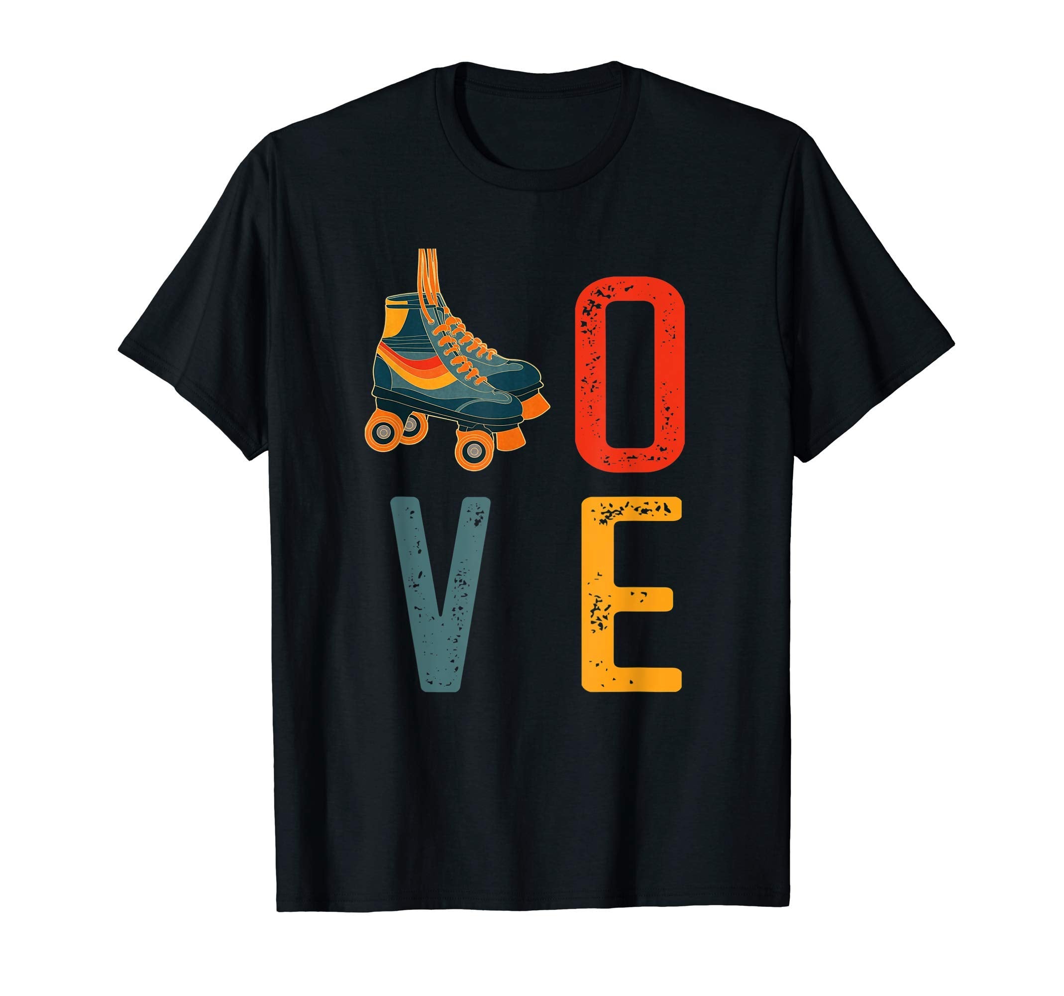 70S Skate Love Roller Skating Gift T-Shirt - Streetwear Style Unisex - T-Shirt, Sweatshirt, Hoodie