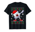 Funny Santa Soccer Dabbing Ugly T-Shirt - Aesthetic Graphic Men Women - T-Shirt, Sweatshirt, Hoodie