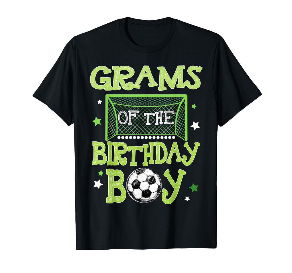 Grams Birthday Soccer Family Matching T-Shirt - Custom Art Print Men Women - T-Shirt, Sweatshirt, Hoodie