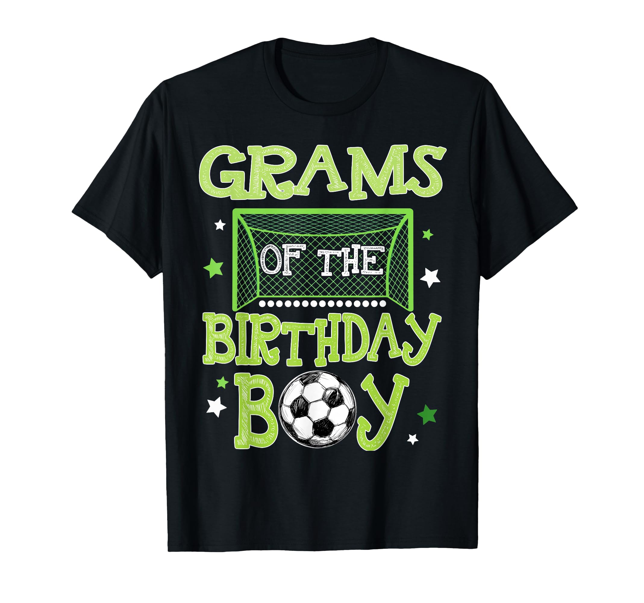 Grams Birthday Soccer Family Matching T-Shirt - Custom Art Print Men Women - T-Shirt, Sweatshirt, Hoodie