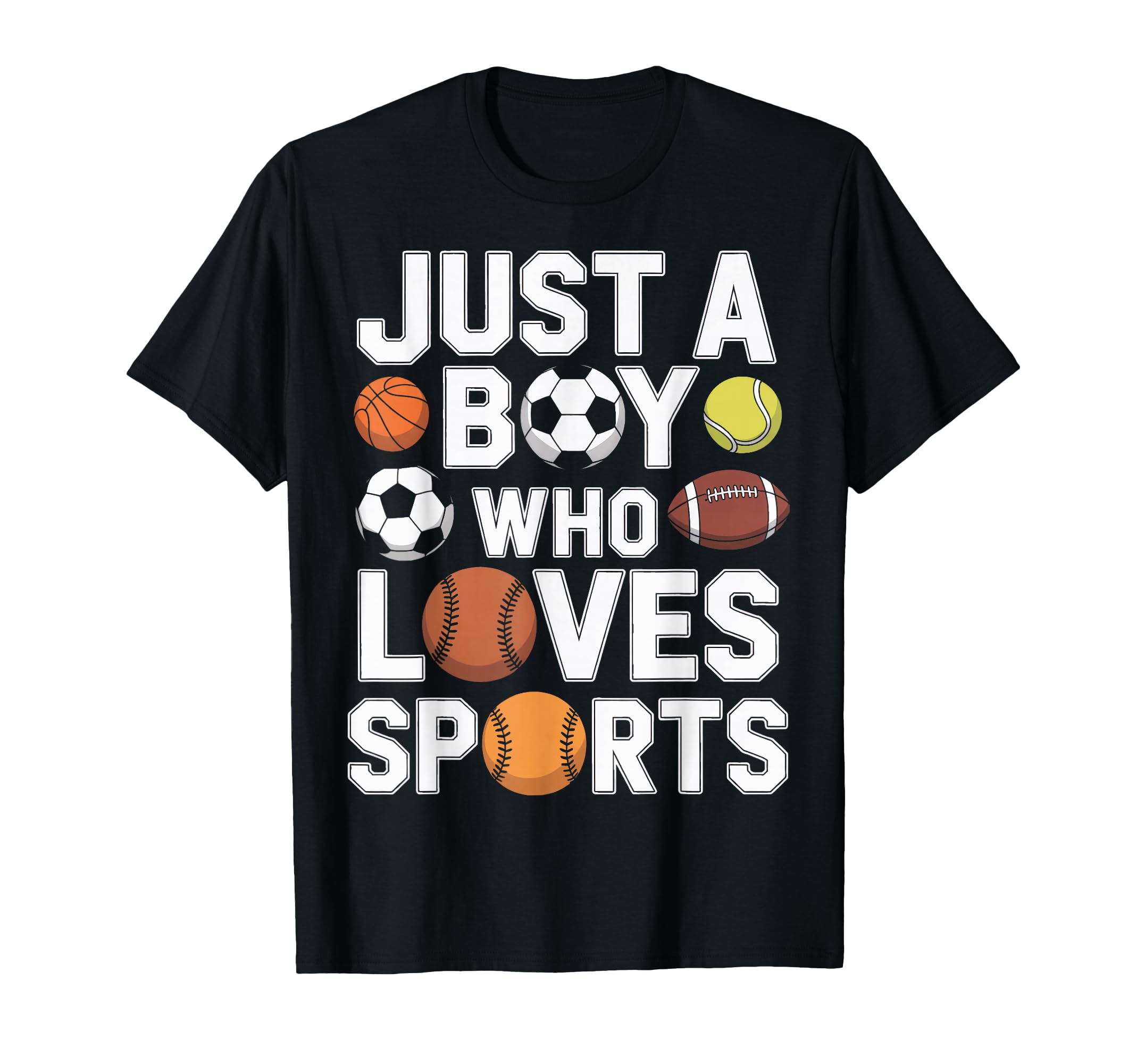 Just Who Loves Sports Young Soccer T-Shirt - Graphic Print for Adults - T-Shirt, Sweatshirt, Hoodie