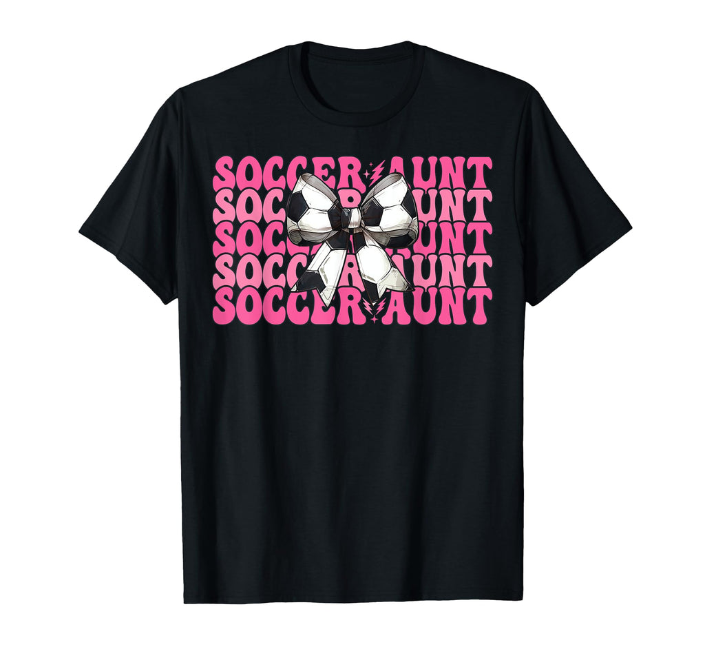 Womens Coquette Bow Ribbon Soccer Sweatshirt - Trendy Graphic Men Women - T-Shirt, Sweatshirt, Hoodie