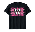 Womens Coquette Bow Ribbon Soccer Sweatshirt - Trendy Graphic Men Women - T-Shirt, Sweatshirt, Hoodie