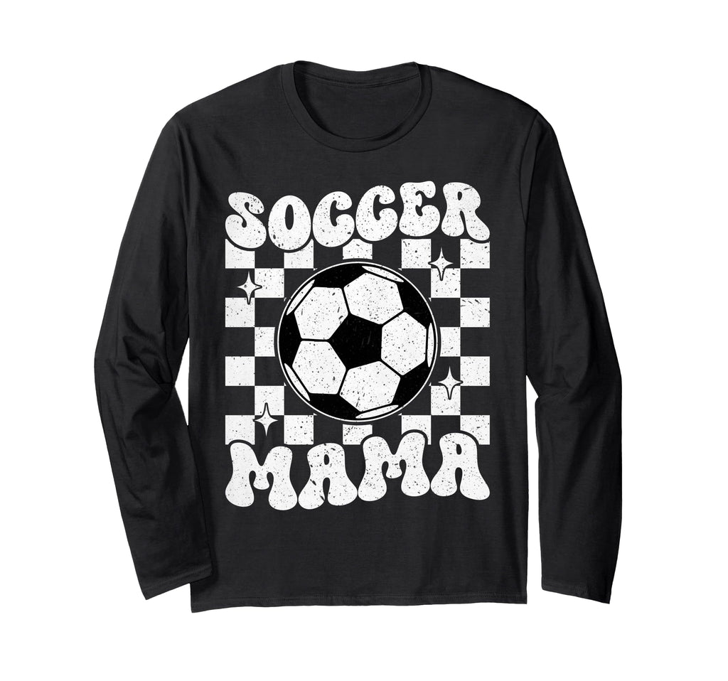 Soccer Mama Mother Mommy Ball Play T-Shirt - Custom Art Print Unisex - T-Shirt, Sweatshirt, Hoodie