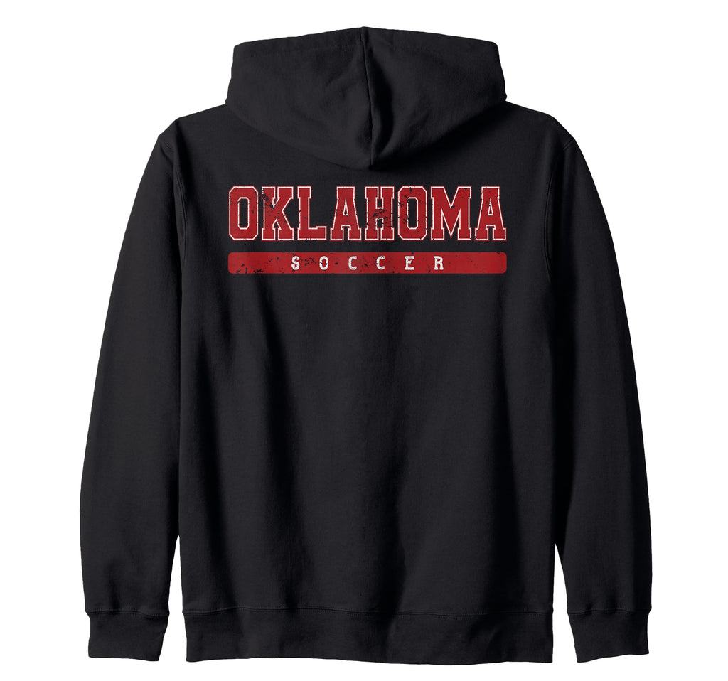 Oklahoma Soccer Tees Tanks Tops Sweatshirt - Minimalist Print for Adults - T-Shirt, Sweatshirt, Hoodie