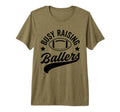 Busy Raising Ballers Football Cheer Mom T-Shirt - Trendy Graphic Men Women - T-Shirt, Sweatshirt, Hoodie