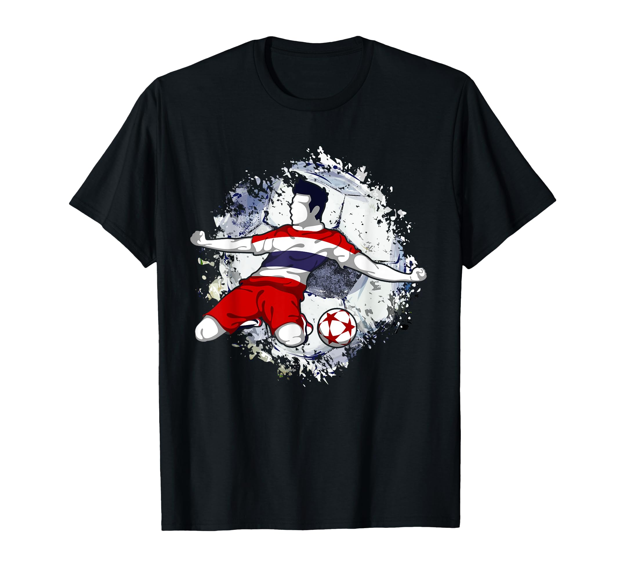 Thailand Soccer Thai National Flag T-Shirt - Aesthetic Graphic Unisex - T-Shirt, Sweatshirt, Hoodie