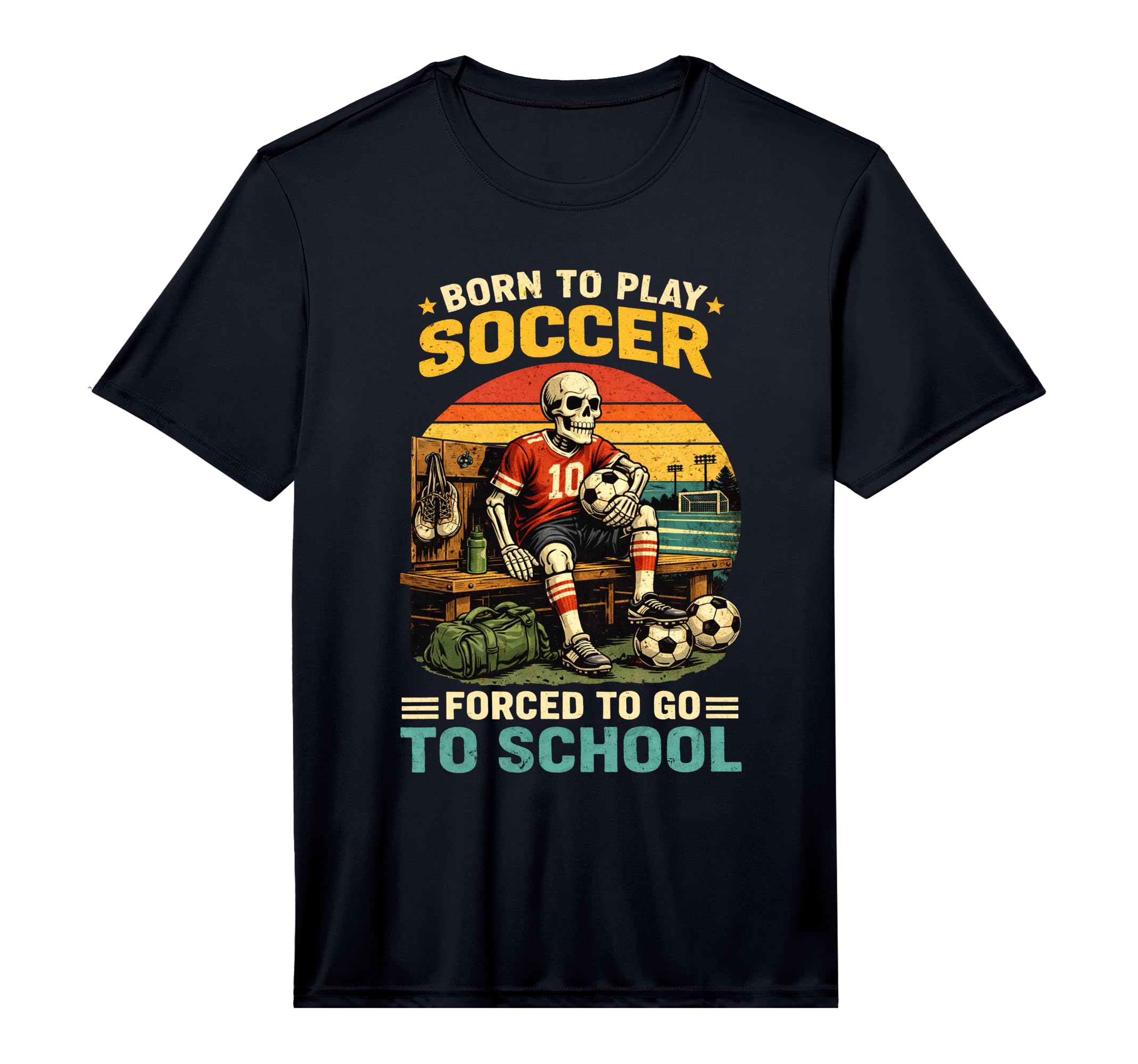 Soccer Player Playing Soccer Funny T-Shirt - Aesthetic Graphic Unisex - T-Shirt, Sweatshirt, Hoodie