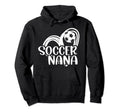 Soccer Nana Heart Grandma Nana Soccer Hoodie - Minimalist Print Unisex - T-Shirt, Sweatshirt, Hoodie