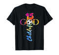 Jesus 15 Years Child God Soccer T-Shirt - Casual Everyday Wear for Adults - T-Shirt, Sweatshirt, Hoodie