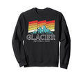 Glacier National Park Mountains Sweatshirt - Custom Art Print for Adults - T-Shirt, Sweatshirt, Hoodie
