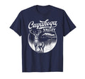 Cuyahoga Valley National Park Stag T-Shirt - Minimalist Print Unisex - T-Shirt, Sweatshirt, Hoodie
