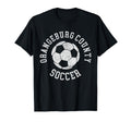 Orangeburg County Soccer Distressed T-Shirt - Streetwear Style for Adults - T-Shirt, Sweatshirt, Hoodie