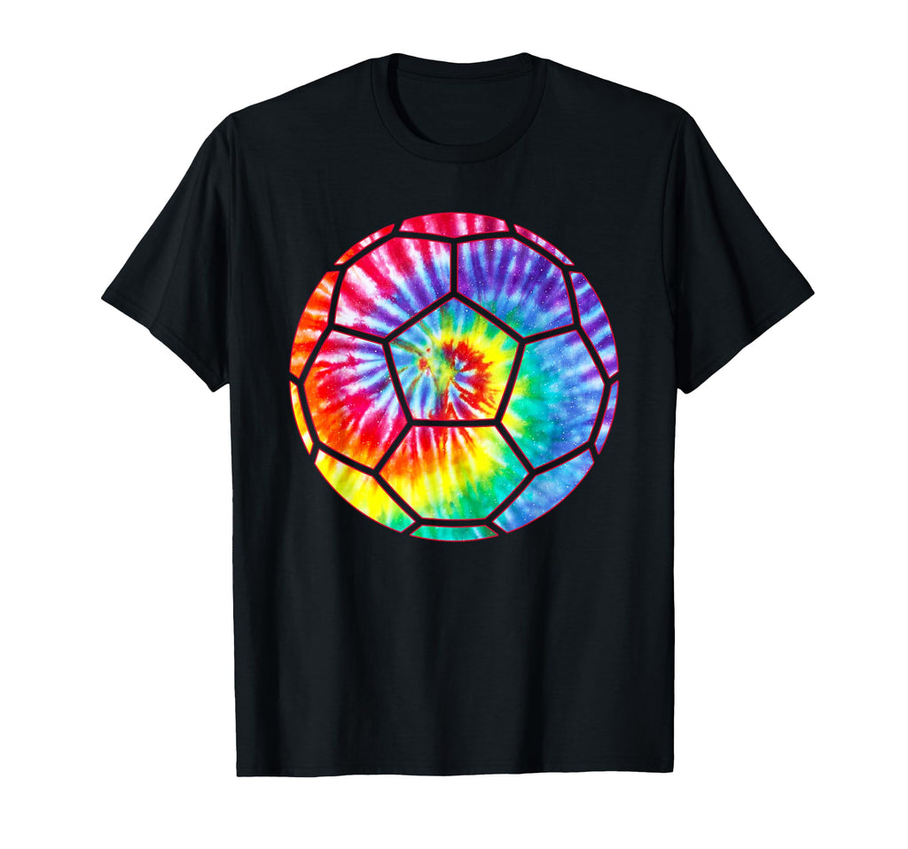 Soccer Player Tie Dye Soccer Lover Tie T-Shirt - Graphic Print for Adults - T-Shirt, Sweatshirt, Hoodie