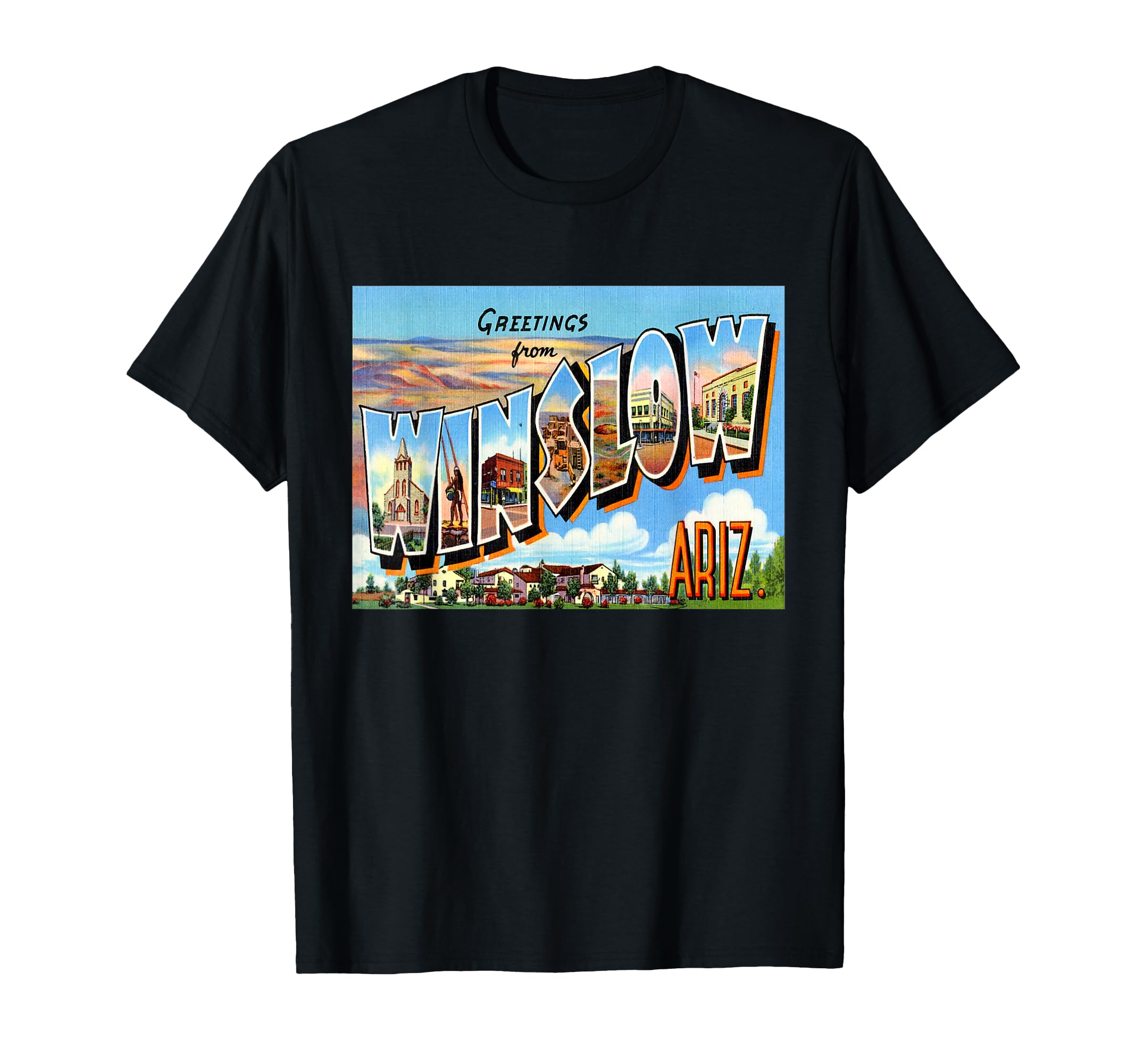 Winslow Arizona Az Us 66 Est 1926 T-Shirt - Trendy Graphic Men Women - T-Shirt, Sweatshirt, Hoodie