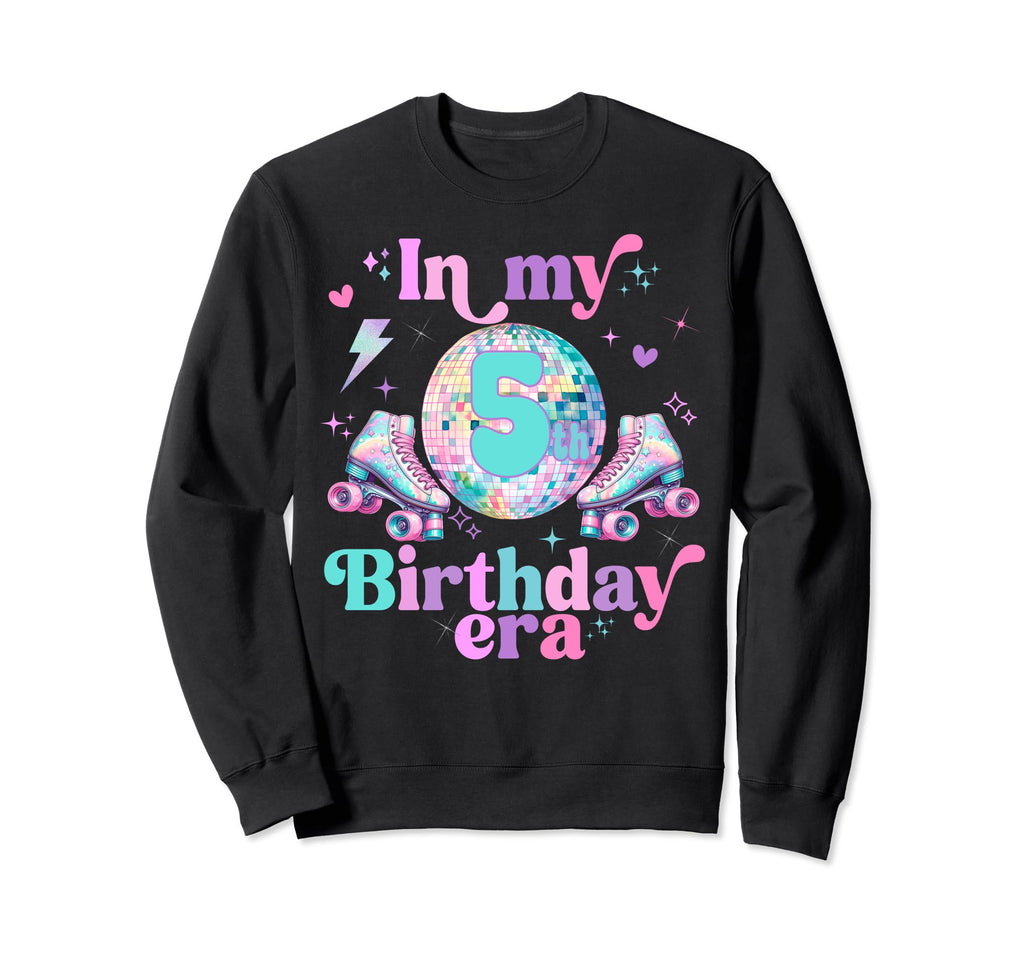 Roller Skates Birthday Disco Ball T-Shirt - Novelty Apparel for Adults - T-Shirt, Sweatshirt, Hoodie