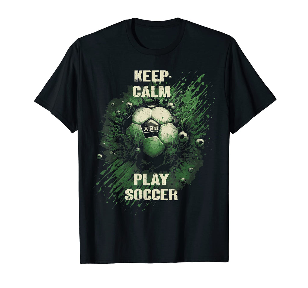 Soccer Goal And Ball Arts Crafts Keep T-Shirt - Custom Art Print Unisex - T-Shirt, Sweatshirt, Hoodie