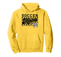 Soccer Mama Crazy Proud Always Loud Bow Hoodie - Novelty Apparel Unisex - T-Shirt, Sweatshirt, Hoodie