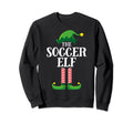 Soccer Elf Matching Family Group Sweatshirt - Minimalist Print for Adults - T-Shirt, Sweatshirt, Hoodie