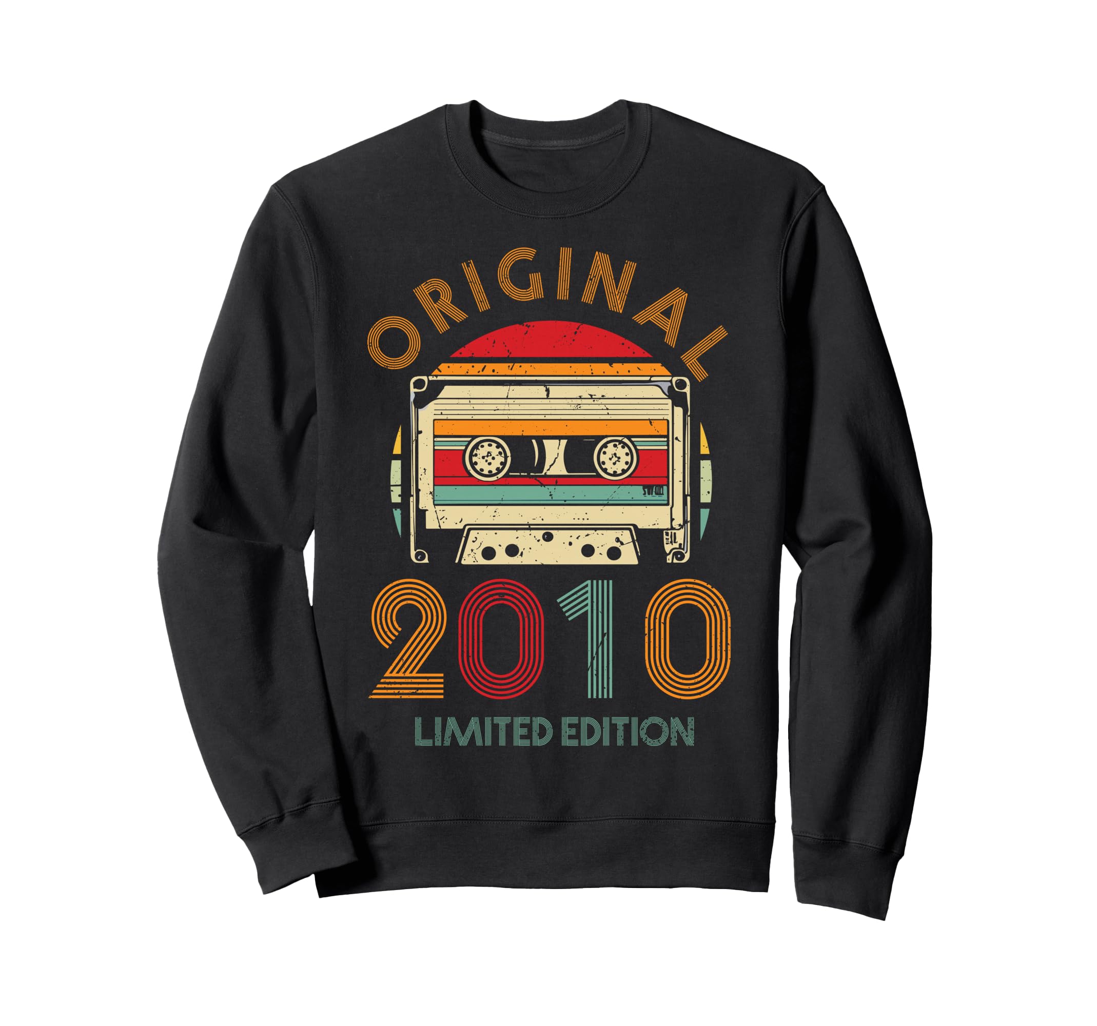 2010 Cassette Tape 16Th Birthday Sweatshirt - Streetwear Style Men Women - T-Shirt, Sweatshirt, Hoodie