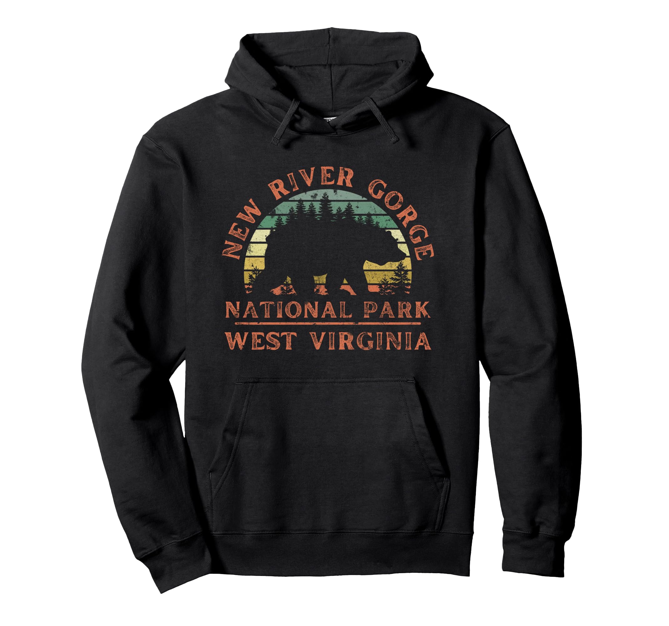 New River Gorge National Park West Hoodie - Streetwear Style Unisex - T-Shirt, Sweatshirt, Hoodie