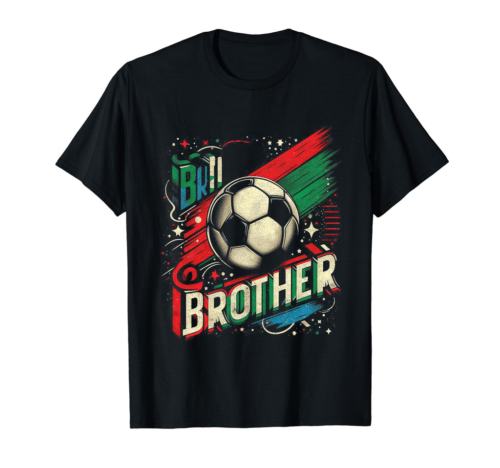 Soccer Brother Family Matching Team T-Shirt - Trendy Graphic Unisex - T-Shirt, Sweatshirt, Hoodie