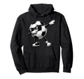 Dabbing Soccer Ball Soccer Sports Hoodie - Custom Art Print Men Women - T-Shirt, Sweatshirt, Hoodie