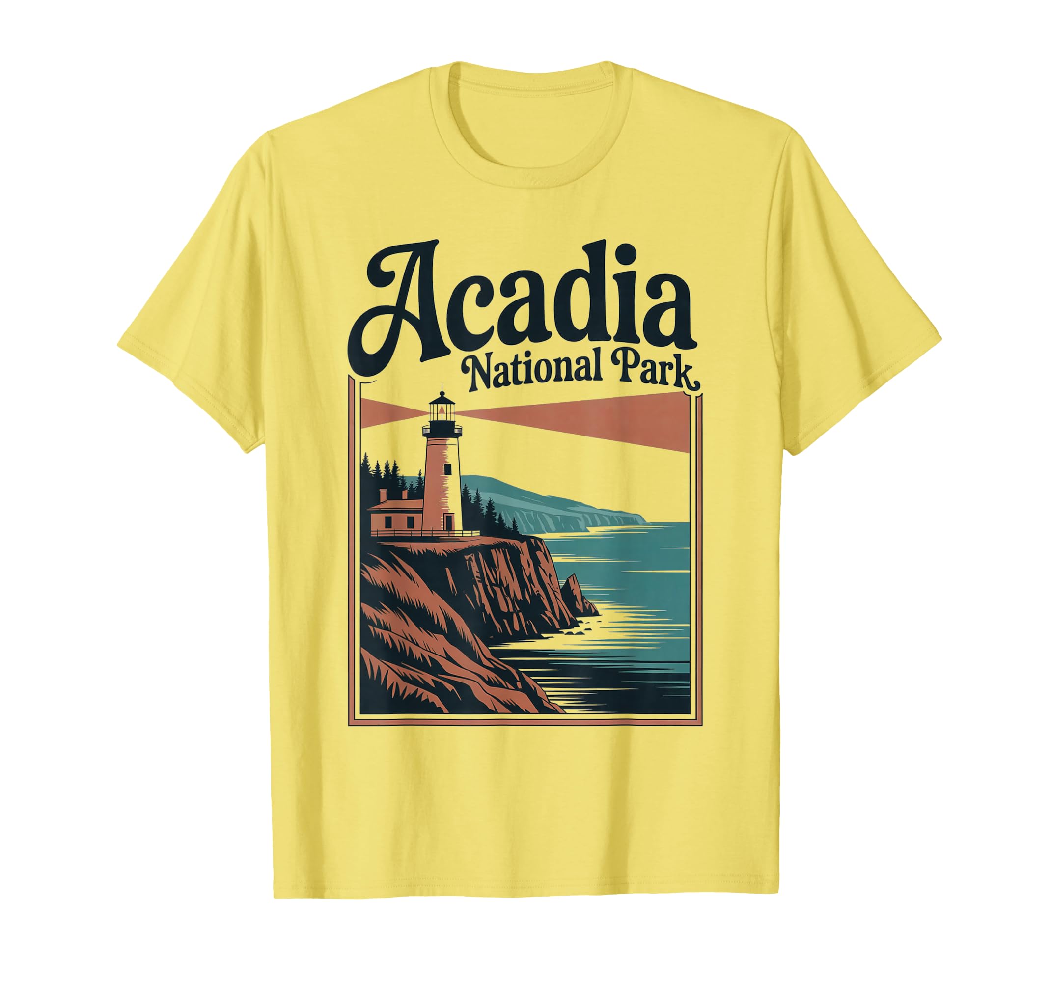 Acadia National Park Outdoor Hiking Us T-Shirt - Graphic Print for Adults - T-Shirt, Sweatshirt, Hoodie
