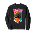 Rap Boombox Urban Dj Breakdance Music Hoodie - Custom Art Print for Adults - T-Shirt, Sweatshirt, Hoodie