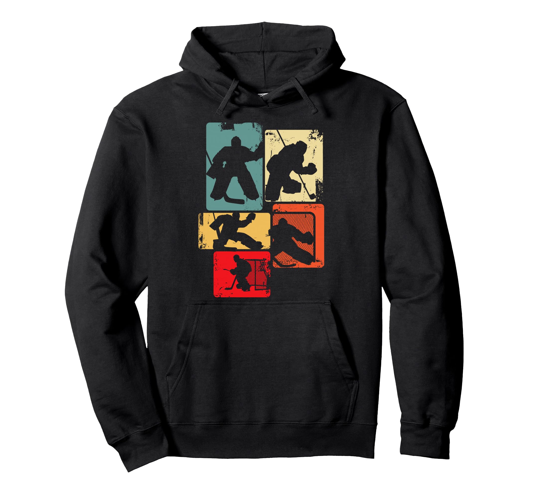 Ice Hockey Goalkeeper Children Hoodie - Minimalist Print for Adults - T-Shirt, Sweatshirt, Hoodie