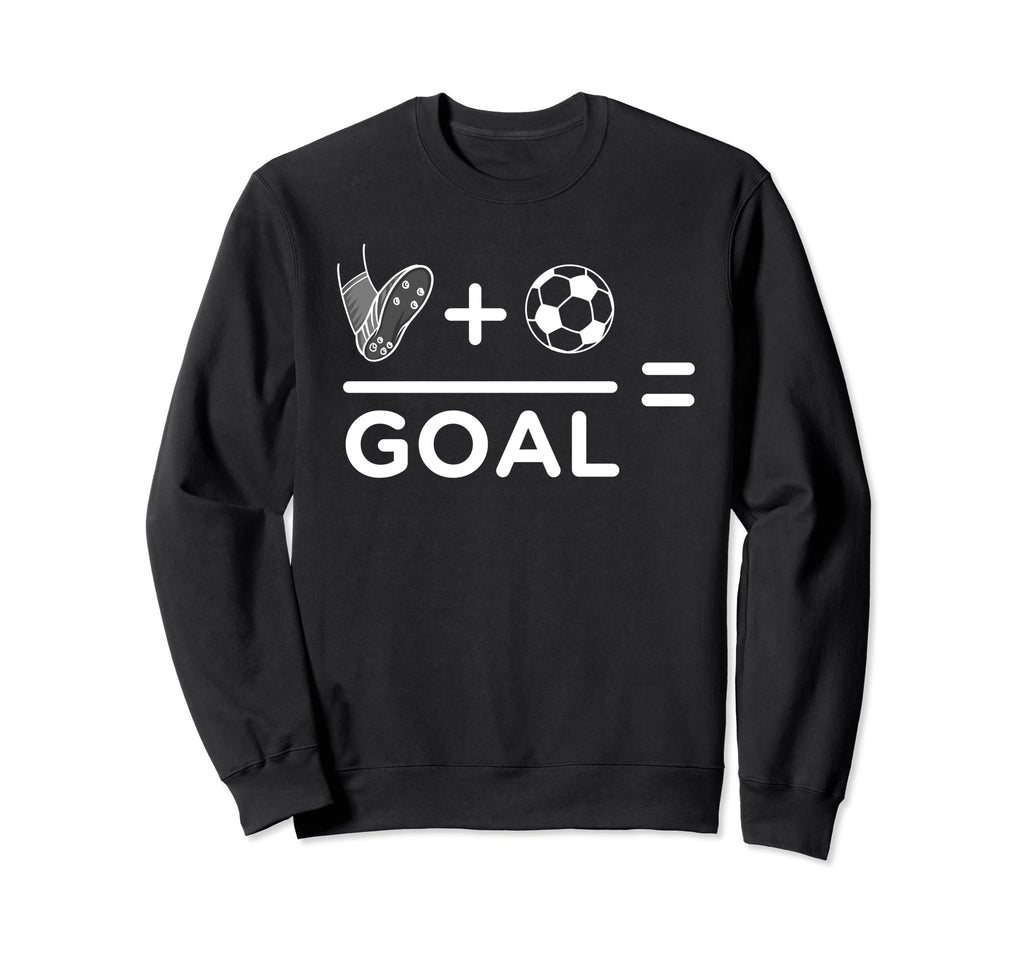 Funny Soccer Player Math Goal Lover Sweatshirt - Graphic Print Unisex - T-Shirt, Sweatshirt, Hoodie