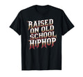 Raised Old School Hip Hop Cassette T-Shirt - Fun Novelty Design Unisex - T-Shirt, Sweatshirt, Hoodie