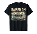 Raised Old School Hip Hop Cassette 80S T-Shirt - Trendy Graphic for Adults - T-Shirt, Sweatshirt, Hoodie