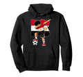 Dabbing Soccer Egypt Jersey Egyptians Hoodie - Graphic Print Men Women - T-Shirt, Sweatshirt, Hoodie