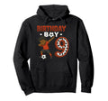 Dabbing 9 Year Old Soccer Player Hoodie - Aesthetic Graphic Men Women - T-Shirt, Sweatshirt, Hoodie