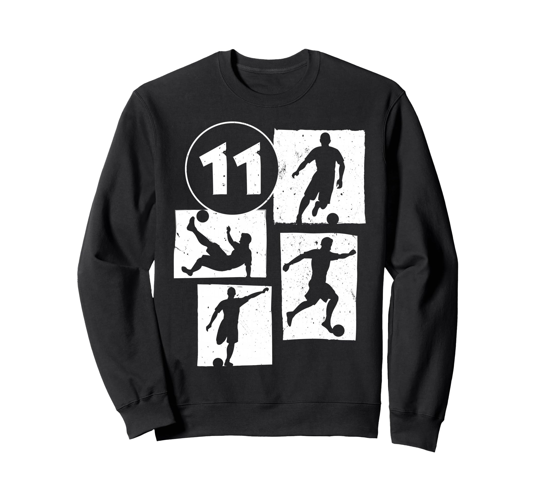 11Th Birthday Soccer Player Sweatshirt - Streetwear Style Men Women - T-Shirt, Sweatshirt, Hoodie