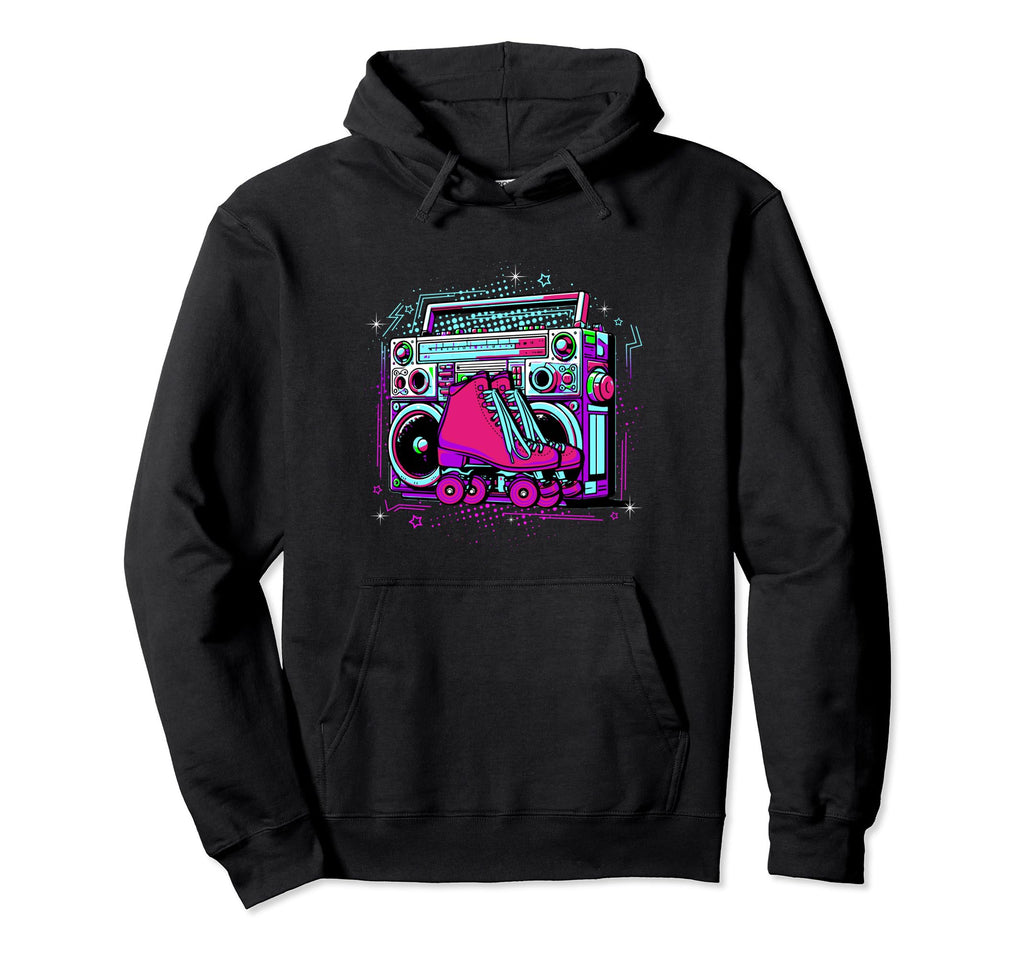 Roller Skates Fun Skating Lifestyle Hoodie - Custom Art Print Men Women - T-Shirt, Sweatshirt, Hoodie