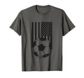 American Flag Soccer Soccer T-Shirt - Fun Novelty Design Men Women - T-Shirt, Sweatshirt, Hoodie